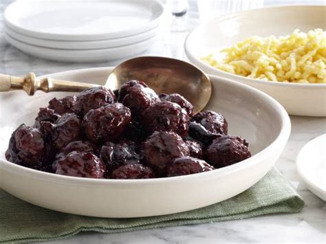 duck-meatballs-with-cherry-sauce-recipes-cooking image