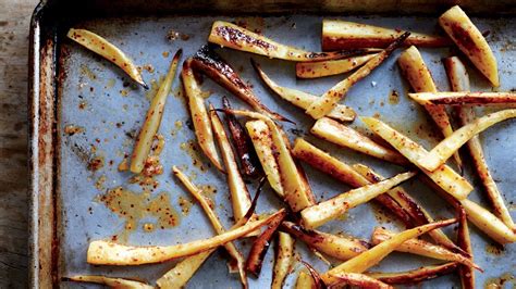 spicy-honey-glazed-parsnips-recipe-bon image