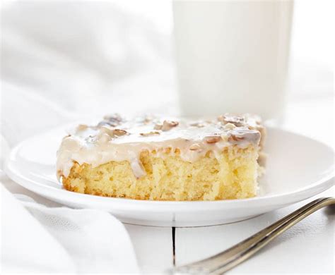 almond-pecan-sheet-cake-i-am-baker image