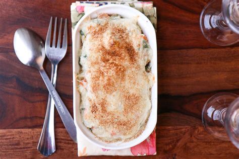 vegetable-au-gratin-with-cauliflower-carrots-and-beans image