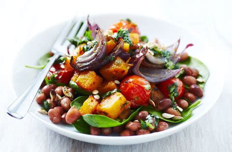 roasted-butternut-squash-salad-with-coriander-dressing image