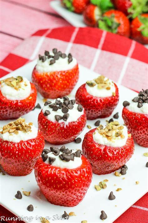 healthy-low-carb-cannoli-stuffed-strawberries image