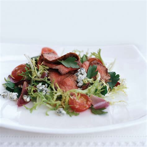 grilled-chili-rubbed-steak-salad-with-roasted-shallot image