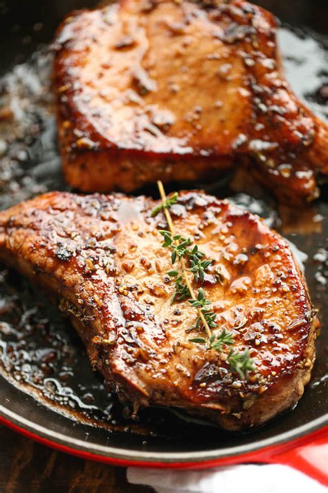 easy-pork-chops-with-sweet-and-sour-glaze image