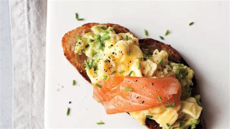 scrambled-eggs-avocado-and-smoked-salmon-on-toast image