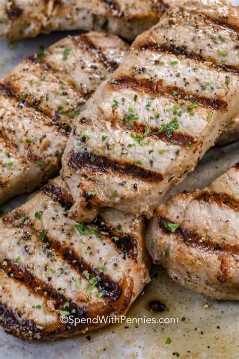 grilled-pork-chops-with-lemon-herb-marinade-spend image