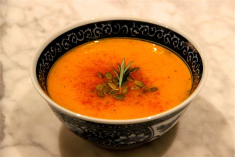 how-to-make-paneras-autumn-squash-soup-spoon image