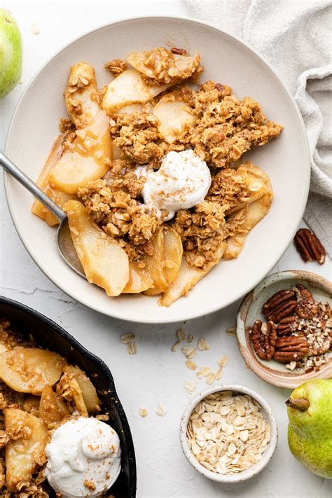 the-best-pear-crisp-all-the-healthy-things image