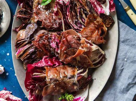 prosciutto-wrapped-radicchio-and-balsamic-fig-sauce image