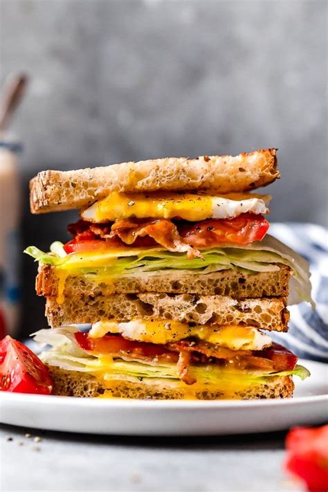 breakfast-blt-egg-sandwich-skinnytaste image