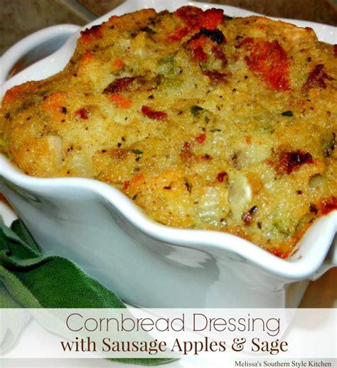 cornbread-dressing-with-sausage-and-apples image