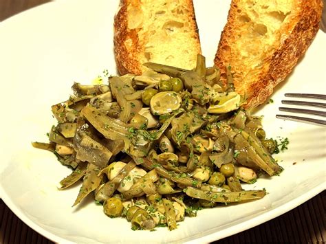 fava-beans-peas-and-artichokes-vignarola-alla-romana image