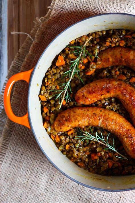lentils-and-spicy-sausages-recipe-fresh-tastes-blog image