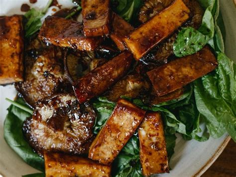 roasted-tofu-with-shiitake-soy-and-ginger-over-baby image