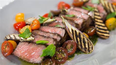 grilled-new-york-strip-steak-with-eggplant-and-salsa-verde-today image