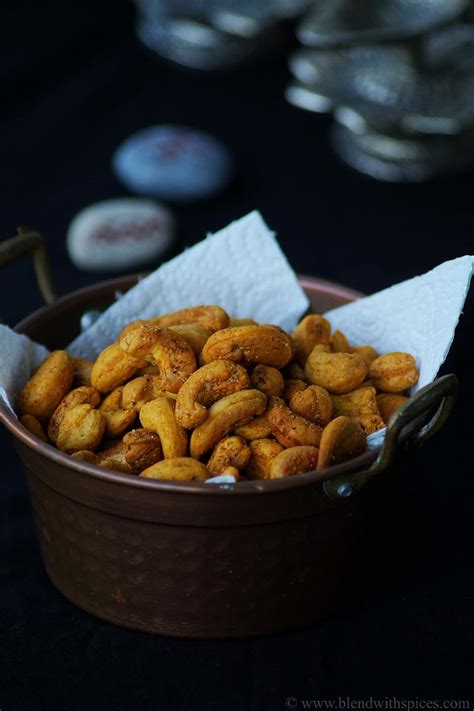indian-spiced-oven-roasted-cashew-nuts image