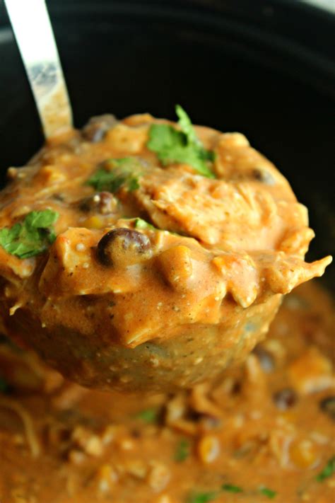 slow-cooker-cream-cheese-chicken-chili-my-incredible image
