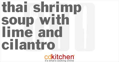 thai-shrimp-soup-with-lime-and-cilantro-cdkitchen image