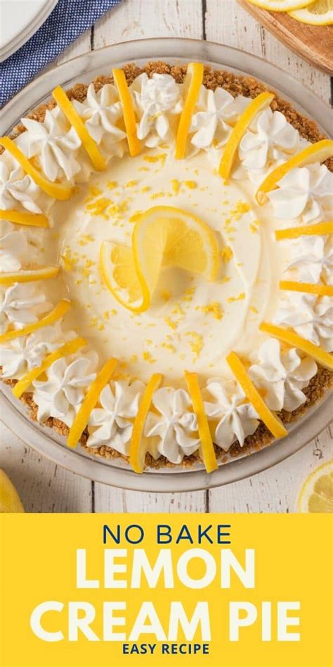best-no-bake-lemon-pie-recipe-crazy-for-crust image