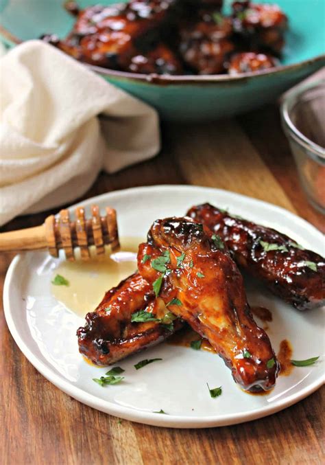 oven-baked-honey-coriander-chicken-wings-the image