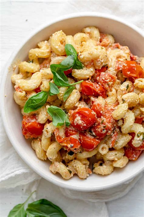 baked-feta-pasta-with-cherry-tomatoes-feelgoodfoodie image