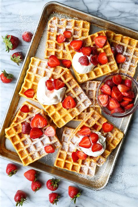 strawberries-and-cream-buttermilk-waffles-damn image