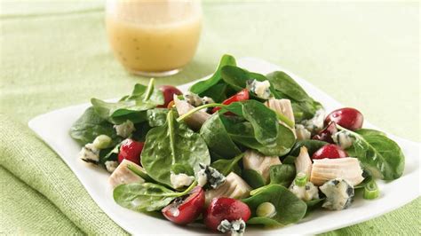 rotisserie-chicken-salad-with-cherries-and-gorgonzola image