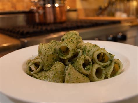 pasta-with-pesto-sauce-nick-stellino image