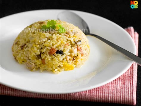 pumpkin-rice-rice-cooker-recipe-noobcookcom image