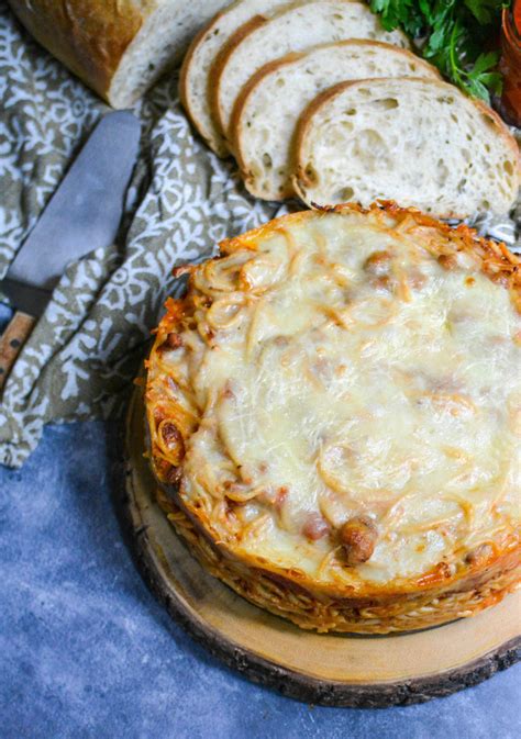 baked-spaghetti-pie-with-pepperoni-4-sons-r-us image
