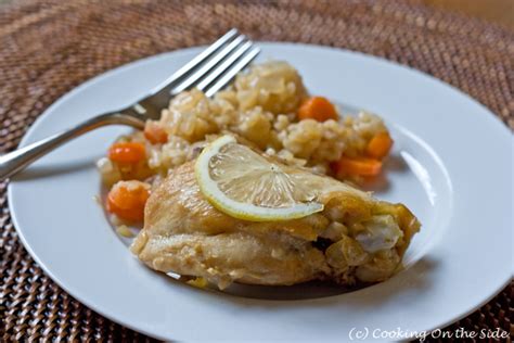 recipe-honey-lemon-chicken-cooking-on-the-side image
