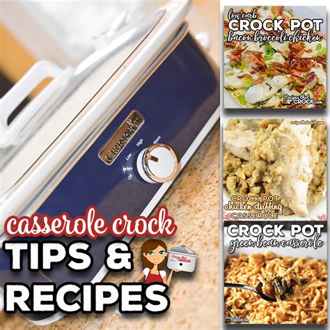 casserole-crock-pot-recipes-and-tips image