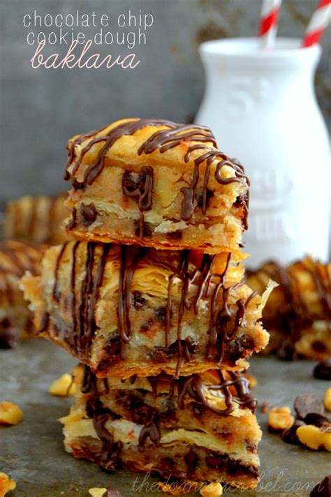 chocolate-chip-cookie-dough-baklava-the-domestic image