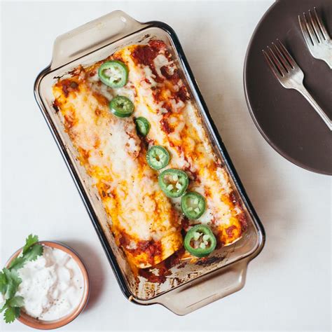 enchiladas-for-two-recipe-molly-yeh-food-wine image