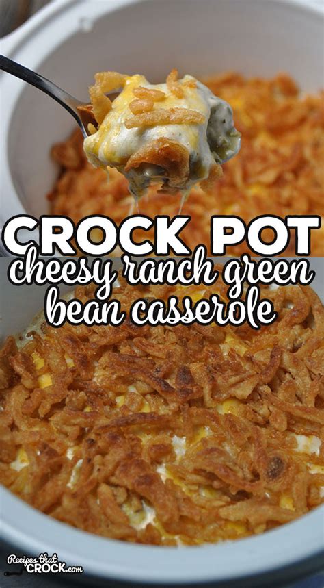 crock-pot-cheesy-ranch-green-bean-casserole image