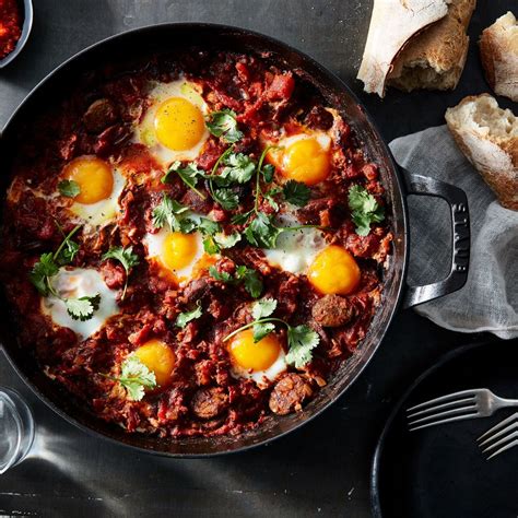 moroccan-merguez-ragout-with-poached-eggs-food52 image