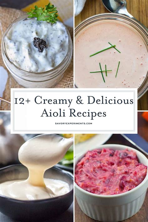 homemade-aioli-recipe-12-flavor-variations-savory image