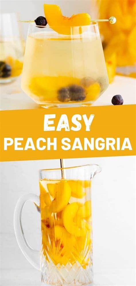 easy-peach-sangria-spoonful-of-flavor image