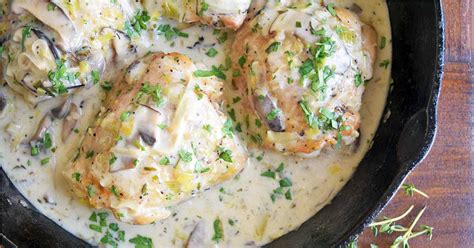 hearty-chicken-and-mushroom-fricassee image