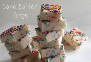 myfridgefood-cake-batter-fudge image