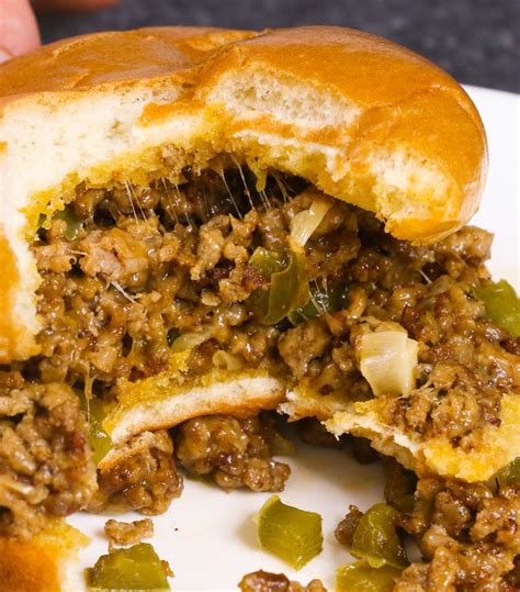 best-philly-cheese-steak-sloppy-joes-with-video image