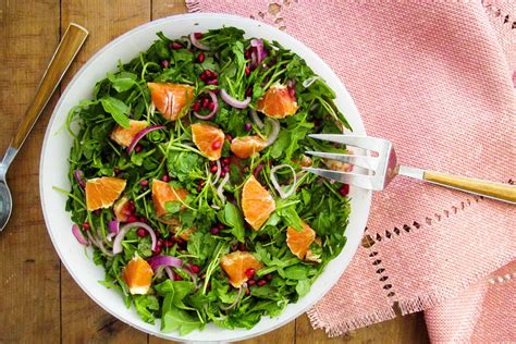 arugula-orange-and-pomegranate-salad-recipe-the image