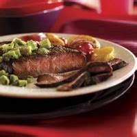 cumin-rubbed-steaks-with-avocado-salsa-verde image