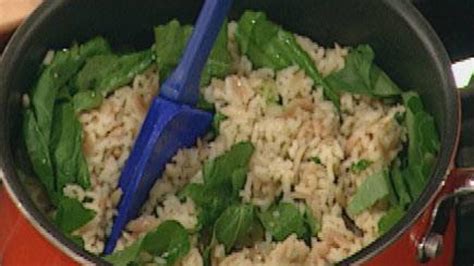cheesy-spinach-rice-pilaf-recipe-rachael-ray-show image