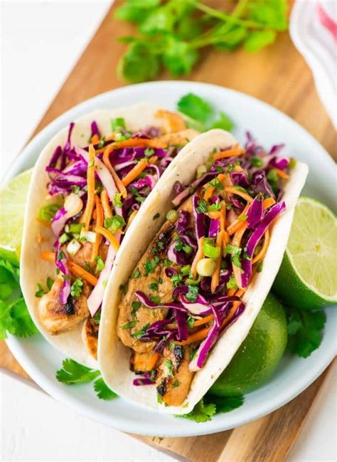 grilled-ginger-chicken-tacos-with-crunchy-asian-slaw image