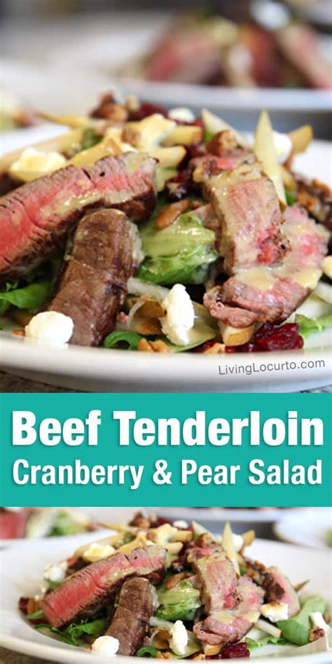 beef-tenderloin-salad-tenderloin-cranberry-and-pear image