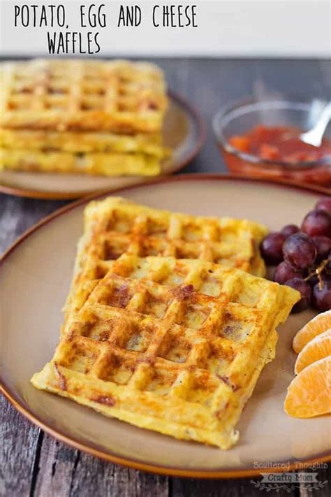potato-egg-and-cheese-waffles-with-bacon image