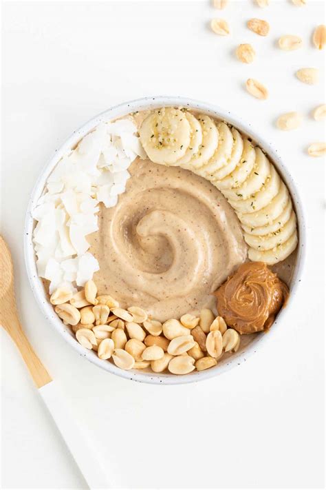 peanut-butter-banana-smoothie-bowl-purely-kaylie image