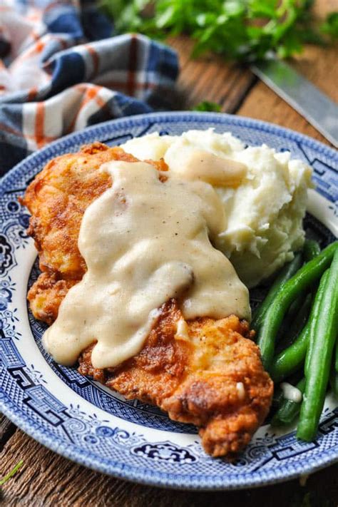 fried-chicken-cutlets-and-country-gravy-the-seasoned image
