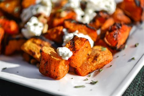 grilled-butternut-squash-with-fresh-ricotta-pine-nuts image